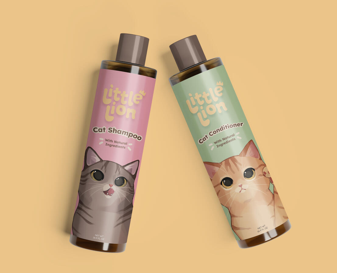 Cat shampoo and conditioner